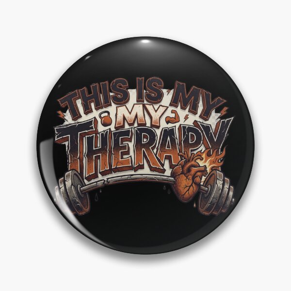 Item preview, This is My Therapy – Funny GYM Shirt, Unique Graphic Tee, Gift Idea designed and sold by Hanno0.