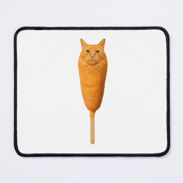 Item preview, CorndogCat Meme designed and sold by CoquetteGoose.