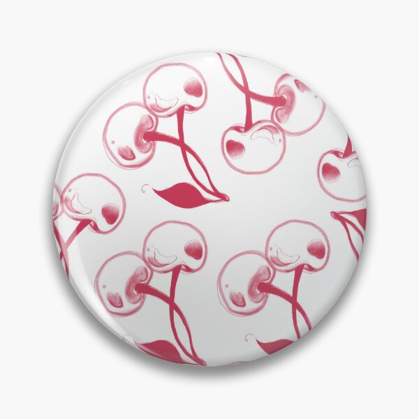 Item preview, Pink Cherries | Pattern designed and sold by ellieoxenfree.