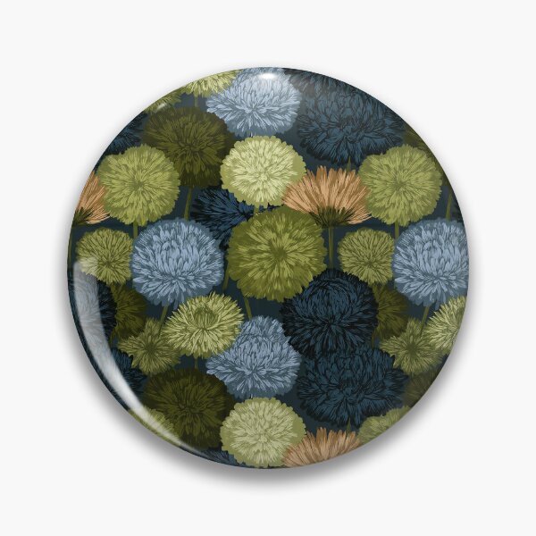Item preview, Charming Chrysanthemum Print  - Botanical Garden Pattern - Valentine Gifts For Husband designed and sold by RoyalStarsPatts.