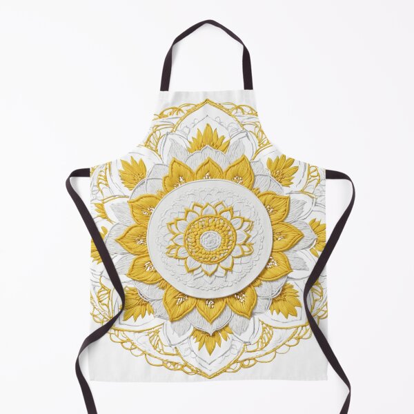 Item preview, Sunflower Folk Mandala Clipart Collection – Embroidery Style 9 designed and sold by PlayPlearnZone.