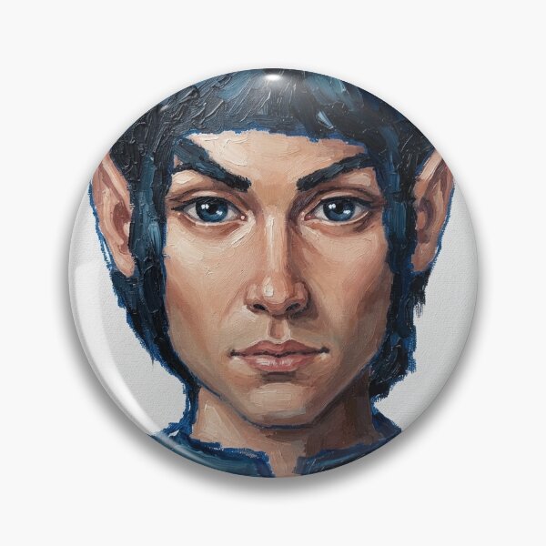 Item preview, Original Oil Painting Elf Vulcan Portrait designed and sold by KaleChub.