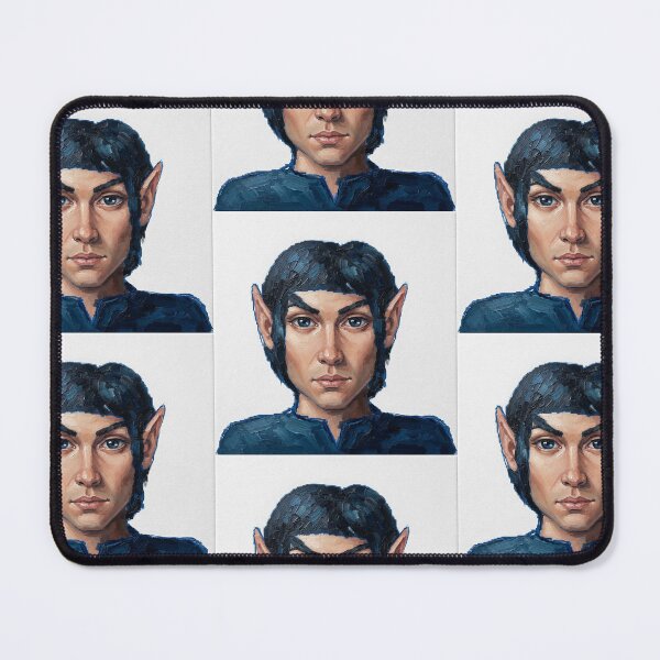 Item preview, Original Oil Painting Elf Vulcan Portrait designed and sold by KaleChub.