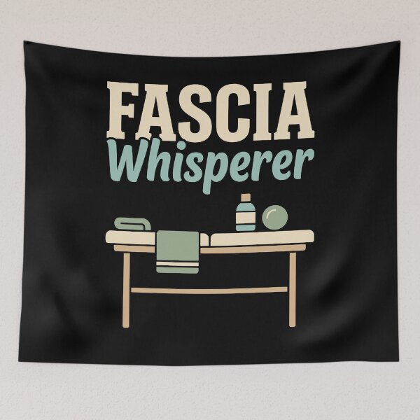 Item preview, Fascia Whisperer Massage Therapist Humor For Masseur Masseuse designed and sold by FreshVibe Prints.