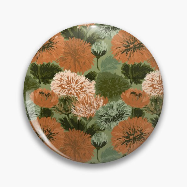 Item preview, Vibrant Chrysanthemum Texture - Hawaiian Flower Pattern - Valentine Gifts For wife designed and sold by RoyalStarsPatts.
