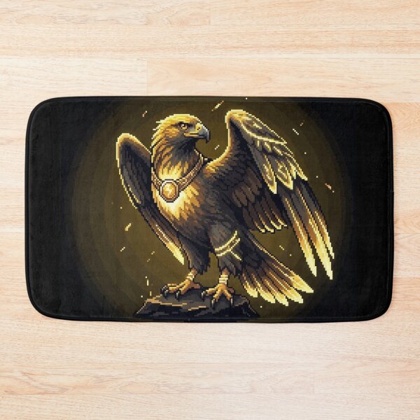 Item preview, Solwing – Golden Arcane Eagle Familiar designed and sold by PixelArcana.