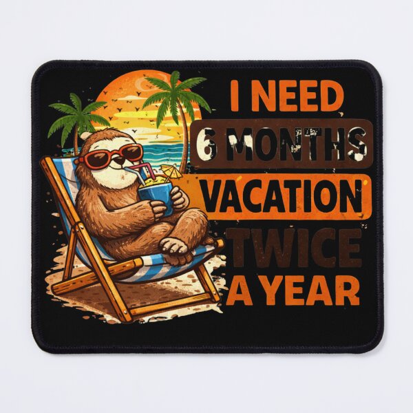 Item preview, I Need 6 Months Vacation – Funny FUNNY Shirt, Unique Graphic Tee, Gift Idea designed and sold by Hanno0.