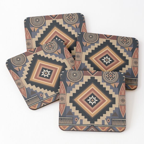 Item preview, Tribal boho chic African pattern designed and sold by Ruta.