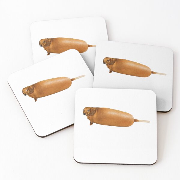 Item preview, Corn Dog Dachshund designed and sold by CoquetteGoose.