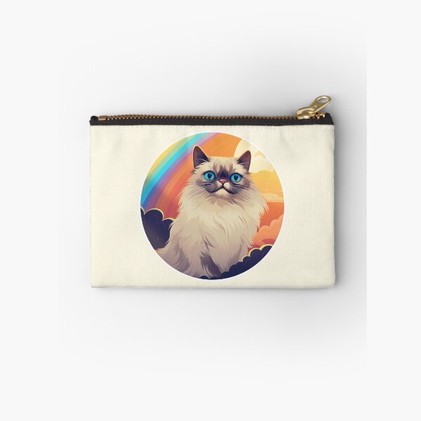 Item preview, Funny Himalayan Cat Colorful Rainbow Cute Mom Dad Kids designed and sold by rafaeltto.
