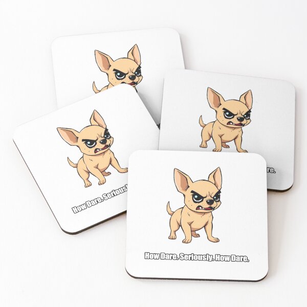 Artikelvorschau, Chihuahua – Wie kann man nur! Ernsthaft, wie kann man nur! – Lustiges Geschenk für einen empörten Chihuahua entworfen und verkauft von pawdrops.