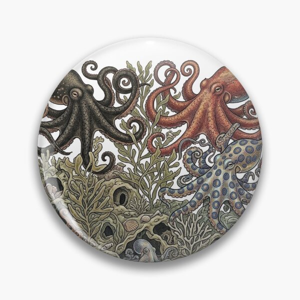 Item preview, Octopuses pattern designed and sold by snoWorkshop.