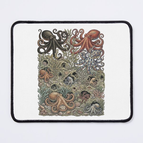 Item preview, Octopuses pattern designed and sold by snoWorkshop.