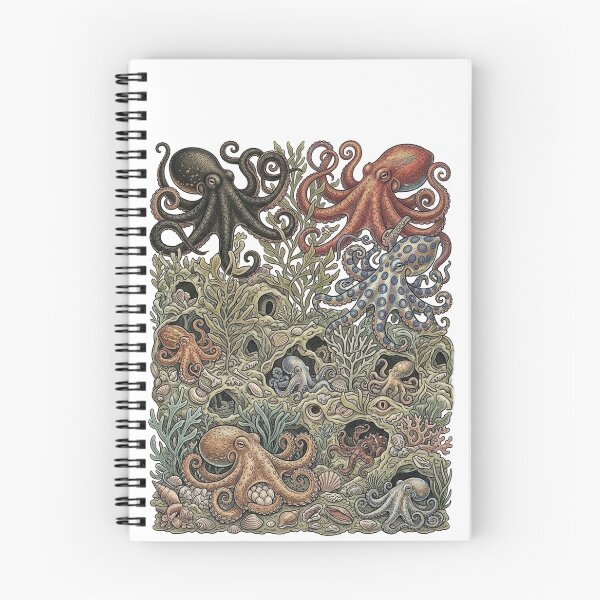 Item preview, Octopuses pattern designed and sold by snoWorkshop.