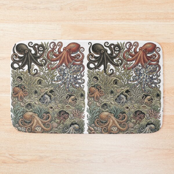 Item preview, Octopuses pattern designed and sold by snoWorkshop.