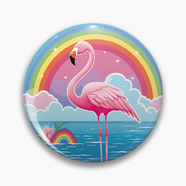 Item preview, Funny Flamingo Colorful Rainbow Cute Boys Girls Kids designed and sold by rafaeltto.