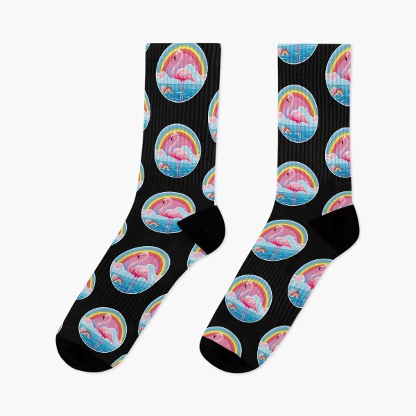 Item preview, Funny Flamingo Colorful Rainbow Cute Boys Girls Kids designed and sold by rafaeltto.