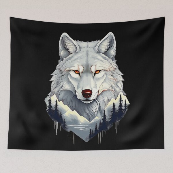 Item preview, Call of the Wild Wolf designed and sold by RockitBaby.