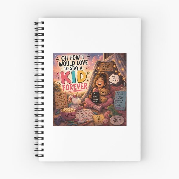 Item preview, A kid forever designed and sold by Suadela Branding.
