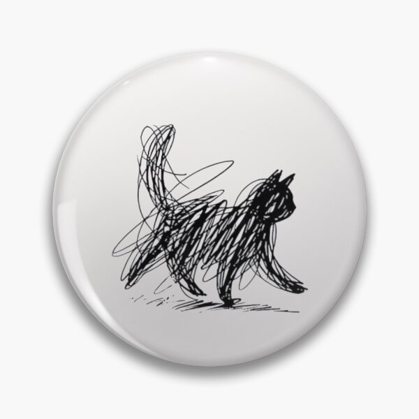 Item preview, Abstract Cat Line Vintage Art  designed and sold by Gbriel3.