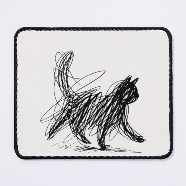 Item preview, Abstract Cat Line Vintage Art designed and sold by Gbriel3.