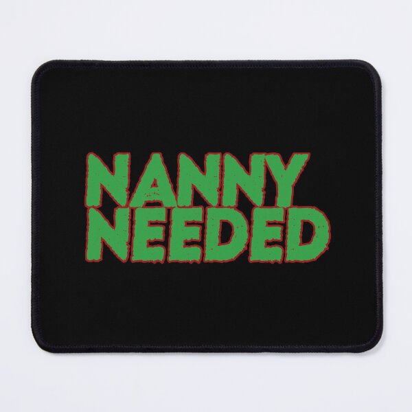 Item preview, Nanny wanted text in green vintage designed and sold by vibeno1.