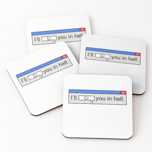 Item preview, I’ll Cc You In Hell designed and sold by CoquetteGoose.