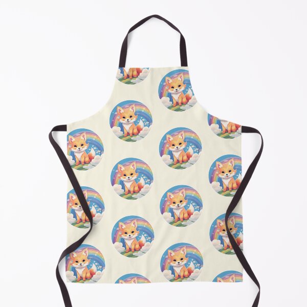 Item preview, Funny Fox Colorful Rainbow Cute Boys Girls Kids designed and sold by rafaeltto.