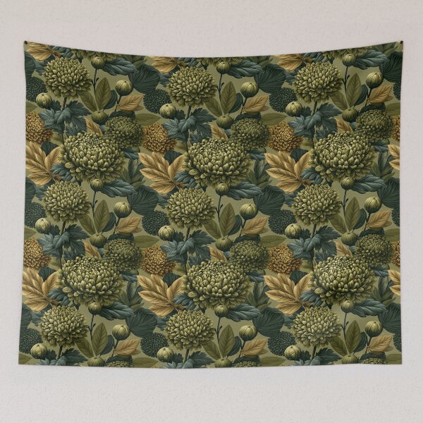 Item preview, Wild Chrysanthemum  - Retro Flower Floral - Valentine'S Day Gifts designed and sold by RoyalStarsPatts.