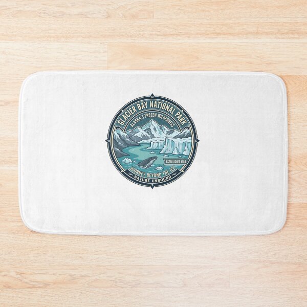 Item preview, Glacier Bay National Park Alaska's Frozen Wilderness Established 1980 Journey Beyond The Ice Nature Unbound National Park Visitor Souvenir designed and sold by Simsimah26Parks.