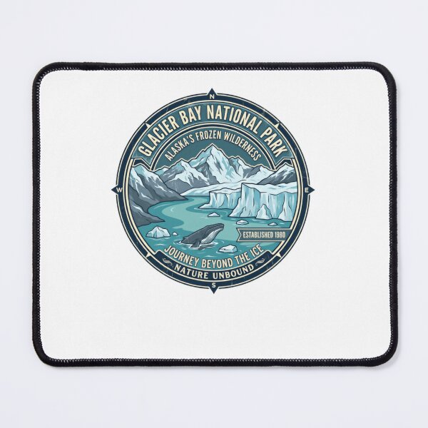 Item preview, Glacier Bay National Park Alaska's Frozen Wilderness Established 1980 Journey Beyond The Ice Nature Unbound National Park Visitor Souvenir designed and sold by Simsimah26Parks.