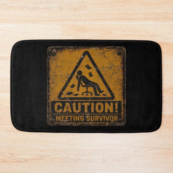 Item preview, SIGNS - Caution meeting survivor designed and sold by MetusArt.