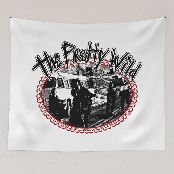 Item preview, Red Frame With Black Typography Band designed and sold by GloomRooms.