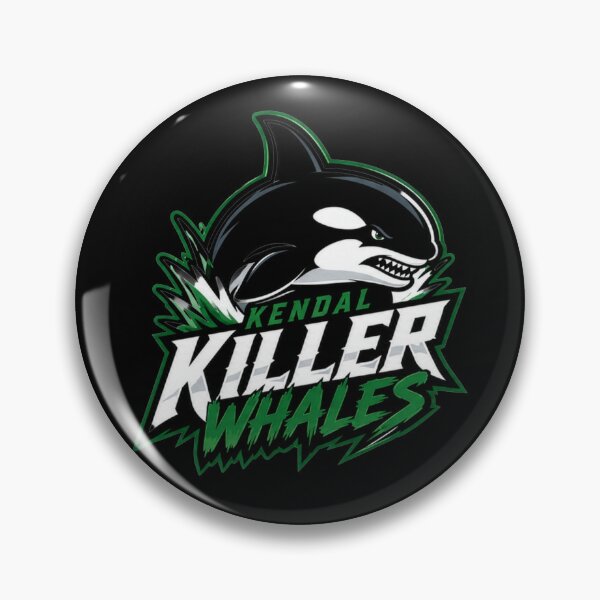 Item preview, Kendal Killer Whales - The greatest ice hockey team to never exist designed and sold by BadgerIsland.