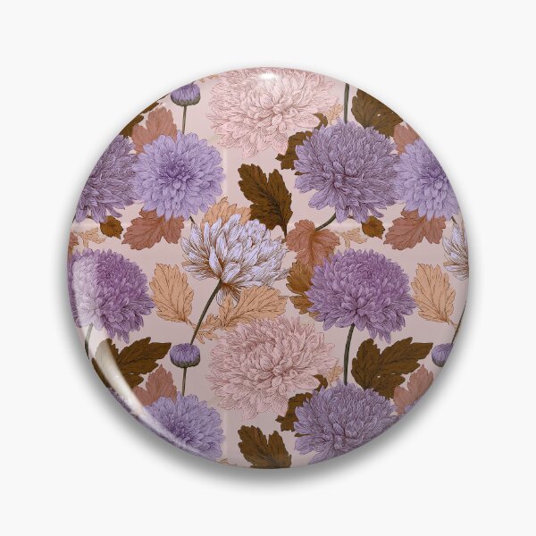 Item preview, Beautiful Chrysanthemum Print - Flower Floral Pattern - Valentine'S Day Gifts For Her designed and sold by RoyalStarsPatts.