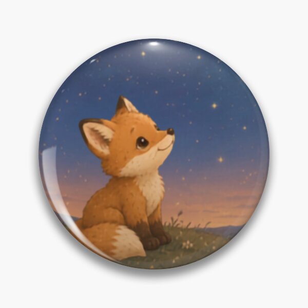 Item preview, Fox Cub Wish Upon a Star designed and sold by MellowMunchkins.