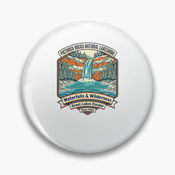 Item preview, Pictured Rocks National Lakeshore Waterfalls Wilderness Great Lakes Escape Michigan Explorer designed and sold by Simsimah26Parks.