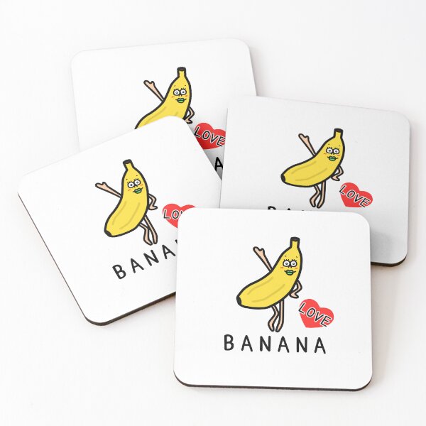 Item preview, Cute I LOVE BANANA designed and sold by kanaehonkawa.
