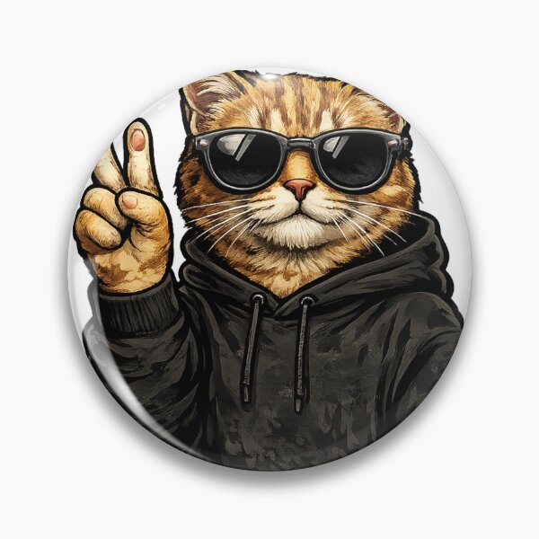 Item preview, cool cat designed and sold by Brejko.