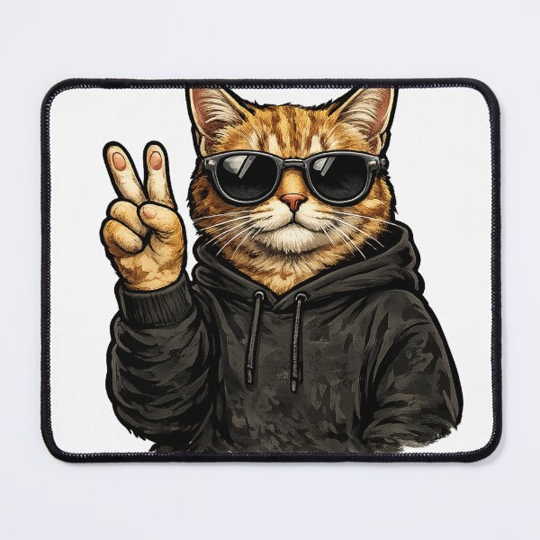 Item preview, cool cat designed and sold by Brejko.