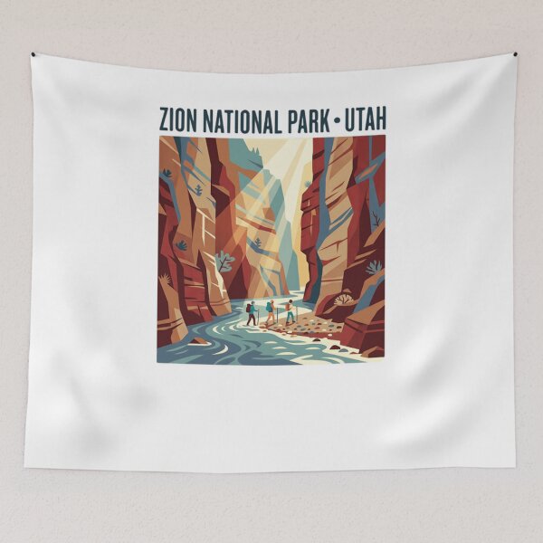 Item preview, Zion National Park Utah Travel Hiking Adventure designed and sold by Simsimah26Parks.