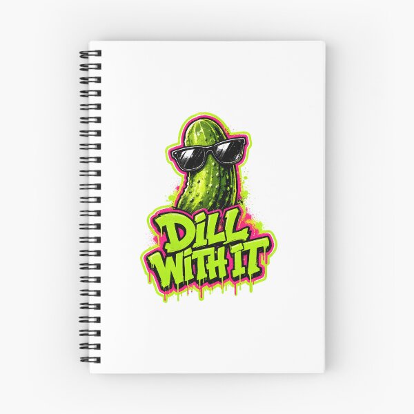 Item preview, funny inappropriate pickles "Dill With It" designed and sold by Uglyandcute.
