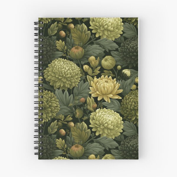 Item preview, Artistic Chrysanthemum Texture  - Botanical Garden Pattern - Valentines Gifts designed and sold by RoyalStarsPatts.