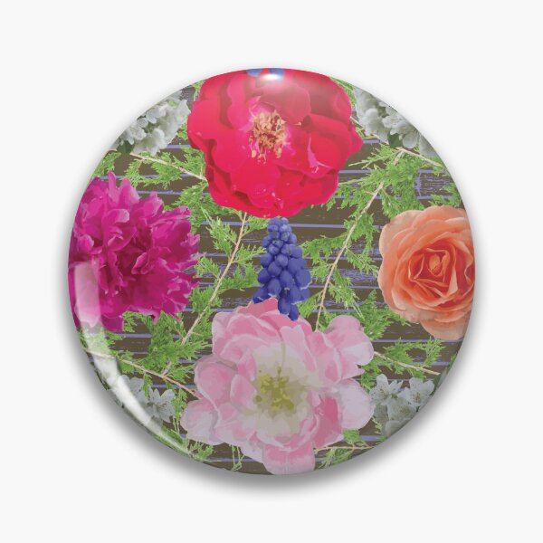 Item preview, Spring Flowers & Cedar on Brown designed and sold by Digitalmyth's Designs.