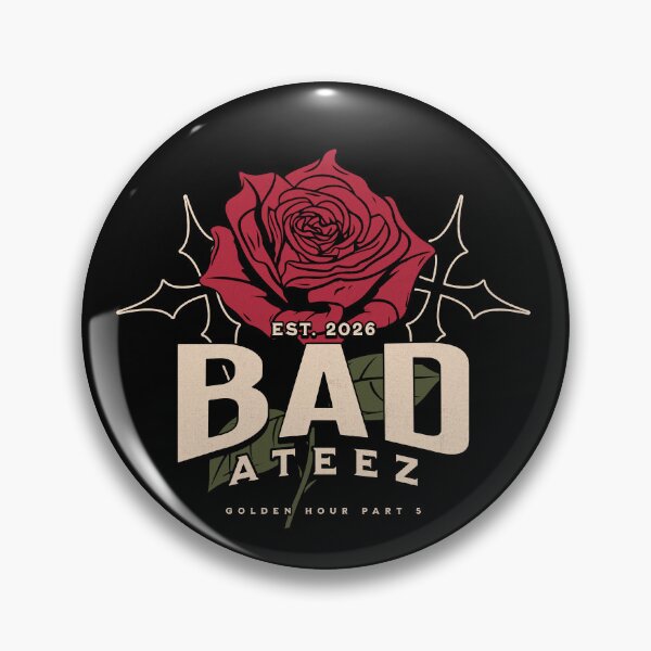 Item preview, ATEEZ atiny bad rose designed and sold by Morcawork.