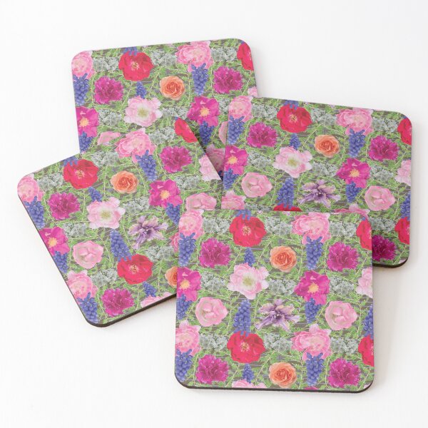 Item preview, Spring Flowers & Cedar on Brown designed and sold by Digitalmyth's Designs.
