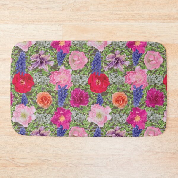 Item preview, Spring Flowers & Cedar on Brown designed and sold by Digitalmyth's Designs.