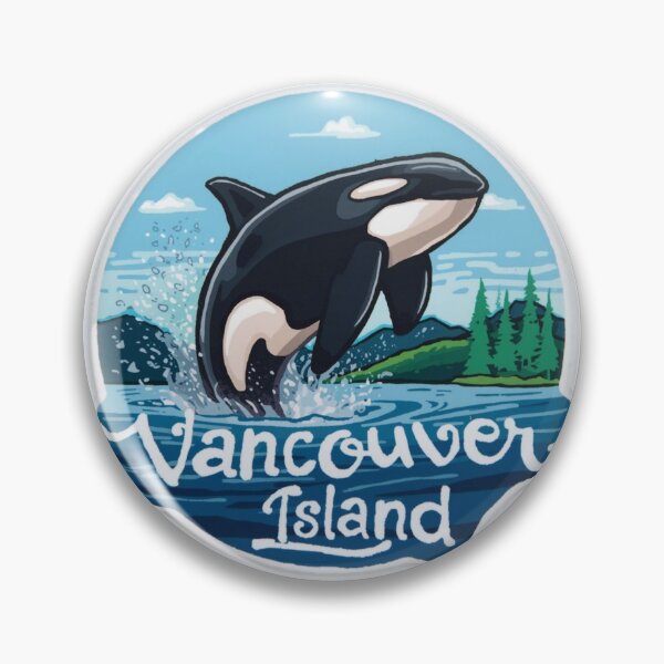 Artikelvorschau, Vancouver Island — Orca entworfen und verkauft von PamLeeDesign.
