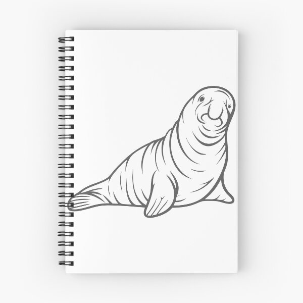 Item preview, Plain ol' Neil the Elephant seal designed and sold by usualshambles.