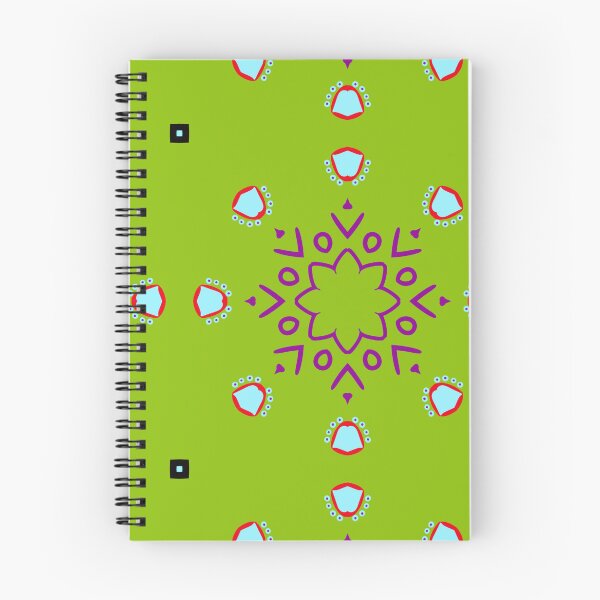 Item preview, Vibrant Green and Purple Mandala Design designed and sold by Tinsleybluebell.